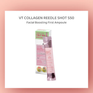vt collagen reedle shot s50 facial boosting first ampoule