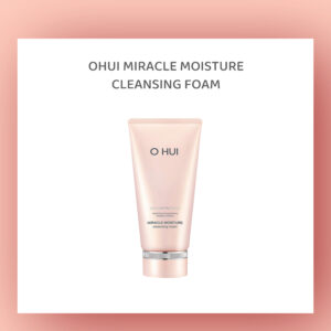 ohui miracle moisture cleansing foam