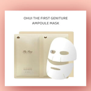 ohui the first geniture ampoule mask